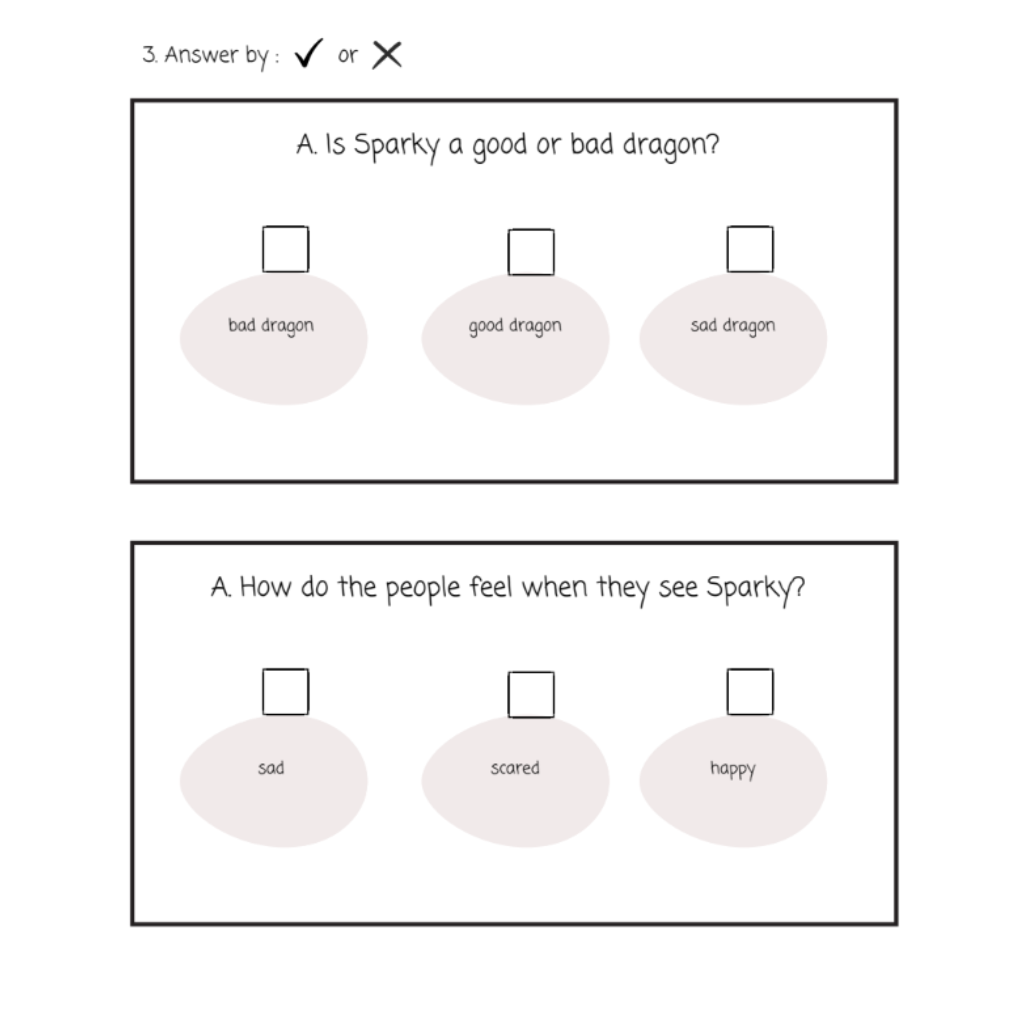 Second Grade Reading Comprehension Passages and Questions