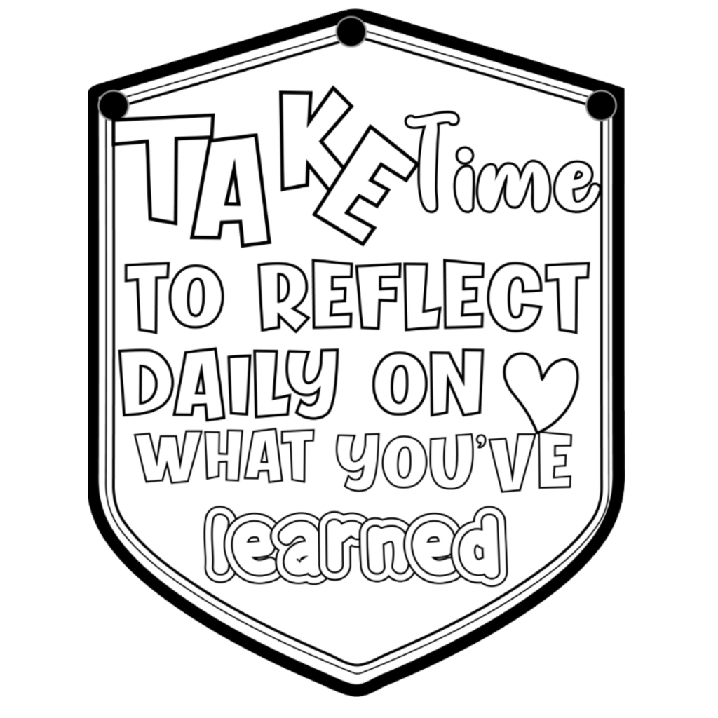 Student Growth Mindset Coloring Pages
