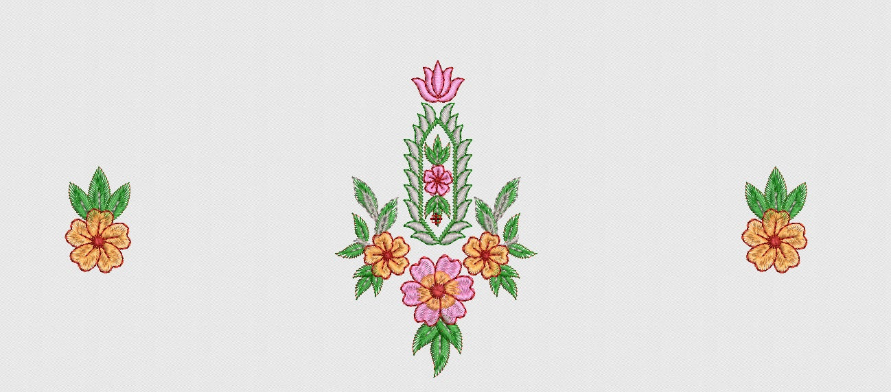 Flower Embroidery Design