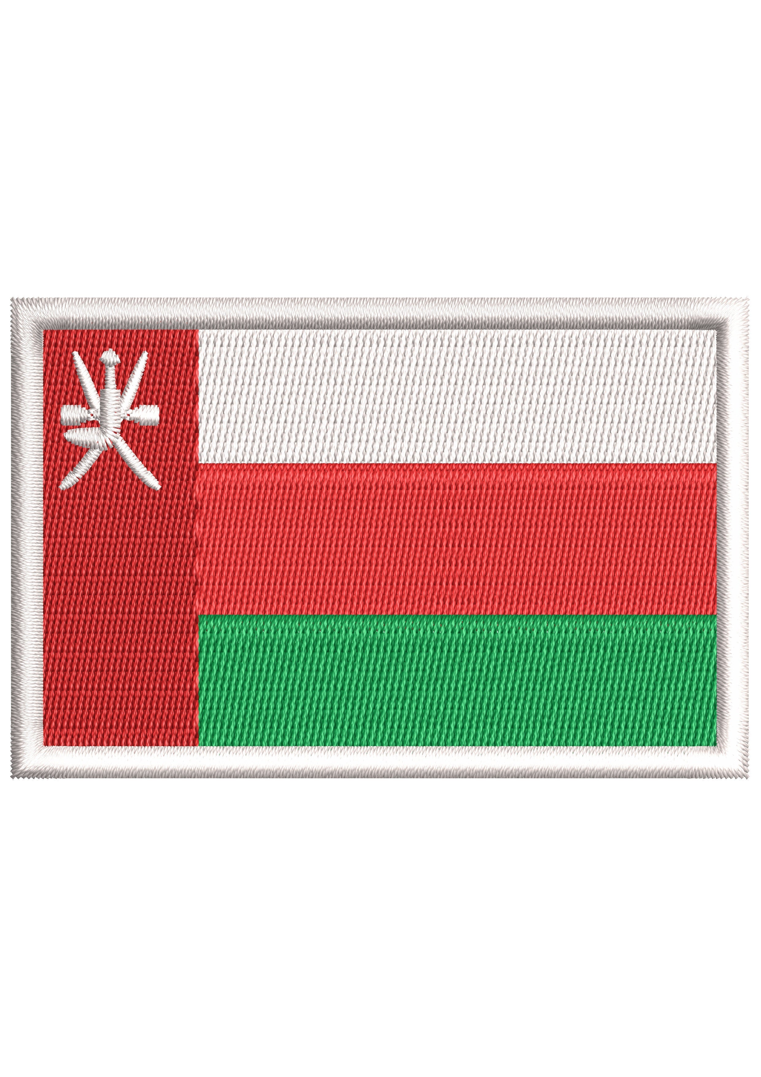 Flag of Nation Embroidery Design