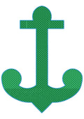 Big Anchor Embroidery Design
