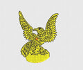 Eagle Embroidery Design