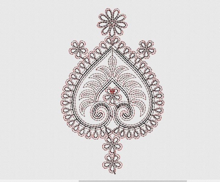 Flower Embroidery Design