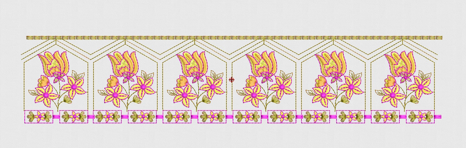 Flower Embroidery Design