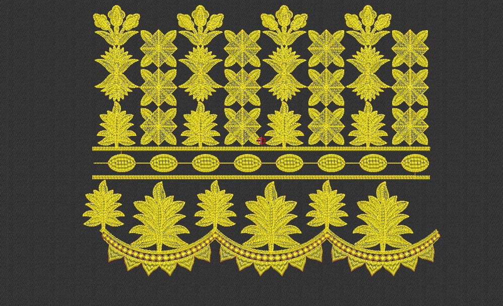 Flower Embroidery Design
