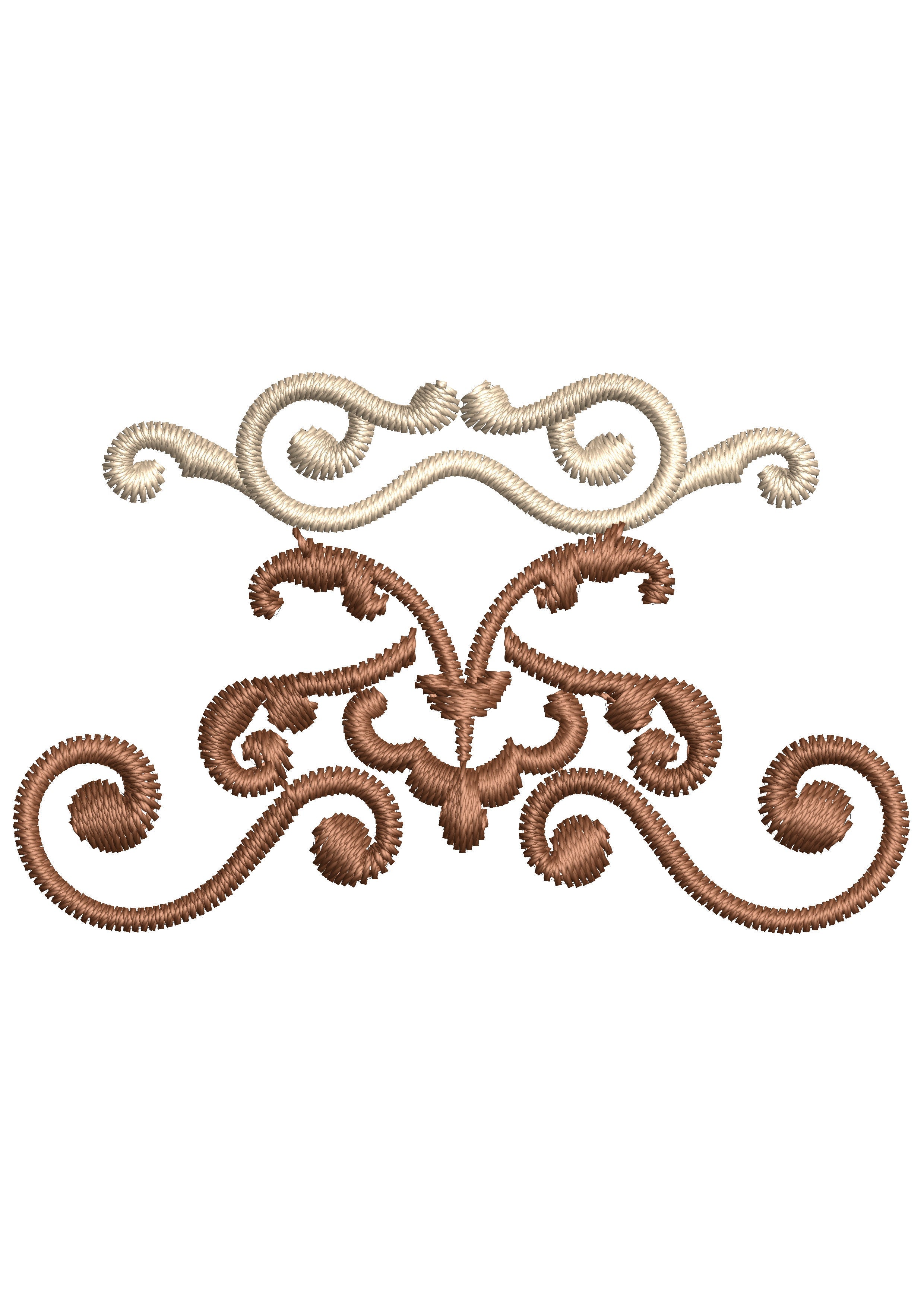 Swiral Embroidery Design
