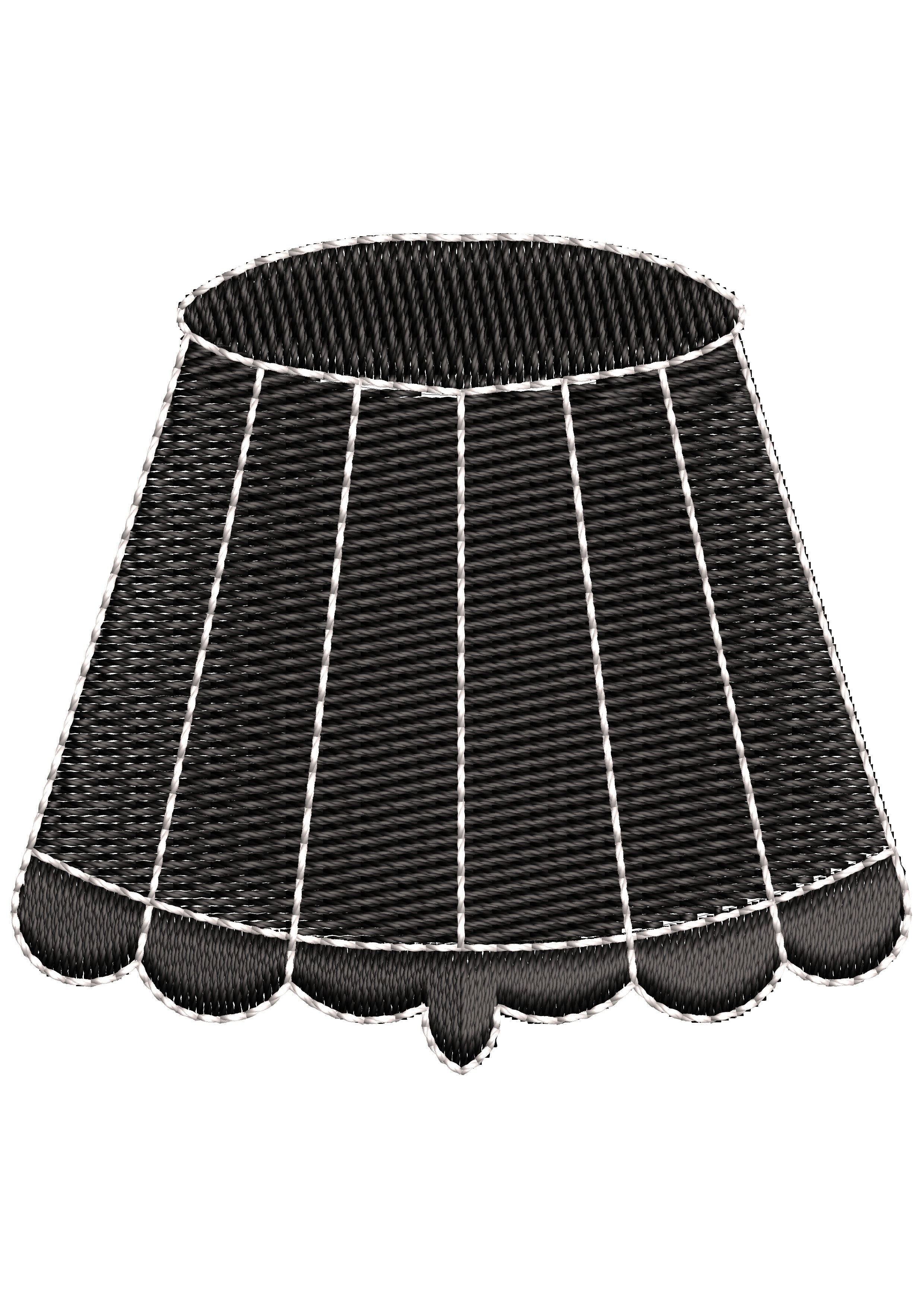 Lamp Shade Embroidery Design