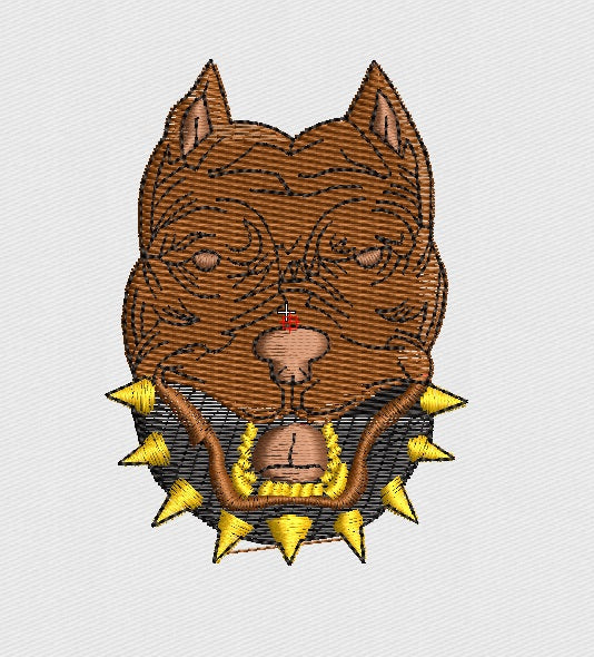 Dog Embroidery Design