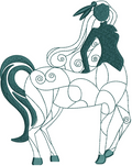 Horse Embroidery Design