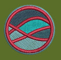 Interwoven Circular Waves Embroidery Design