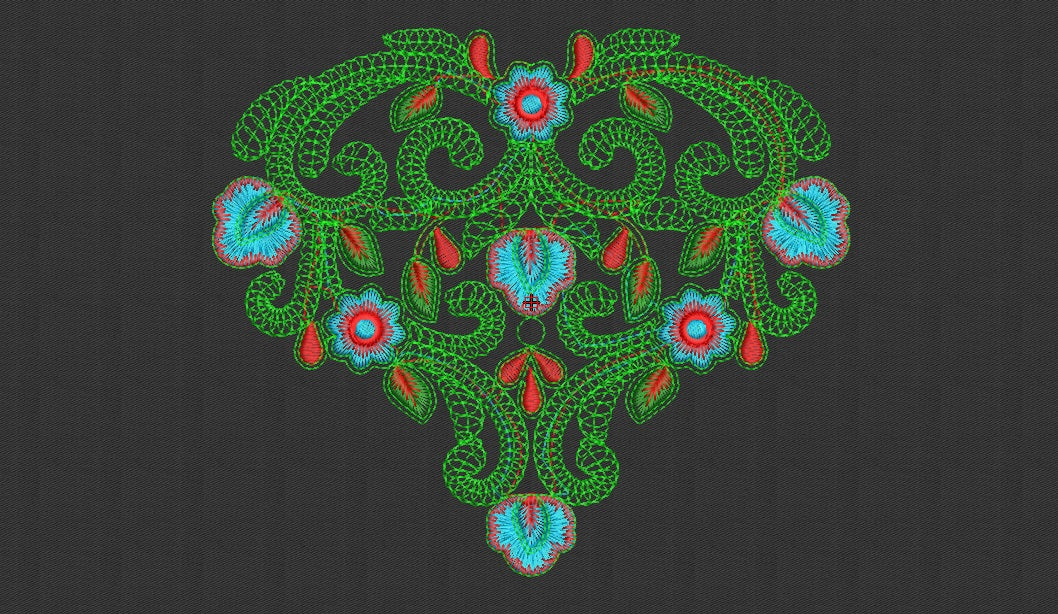 Flower Embroidery Design