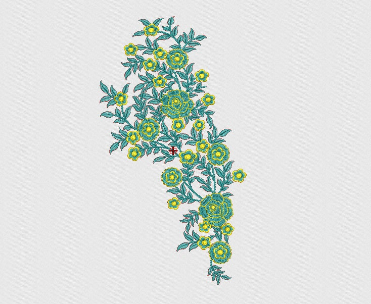 Flower Embroidery Design