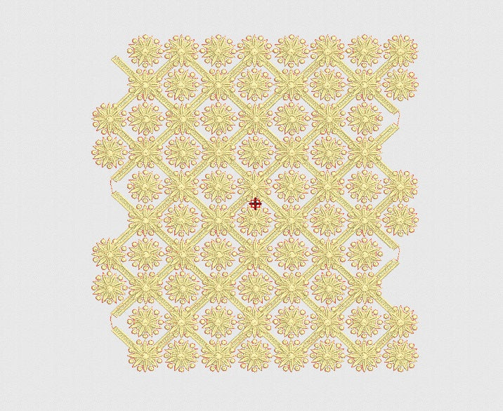 Flower Embroidery Design