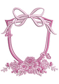Frame of Love Embroidery Design