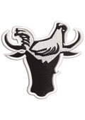 Bull Hen Embroidery Design
