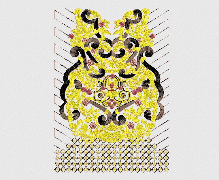 Flower Embroidery Design