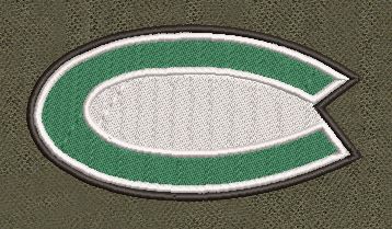 Green Embroidery Design
