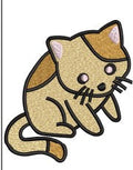 Cat Embroidery Design
