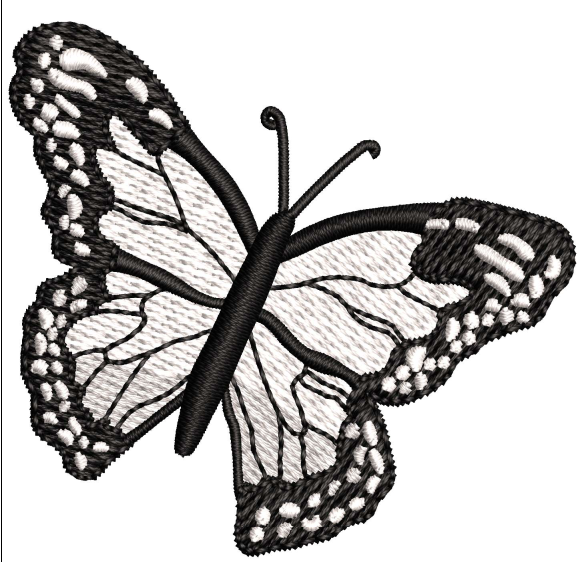 Butterfly Embroidery Design