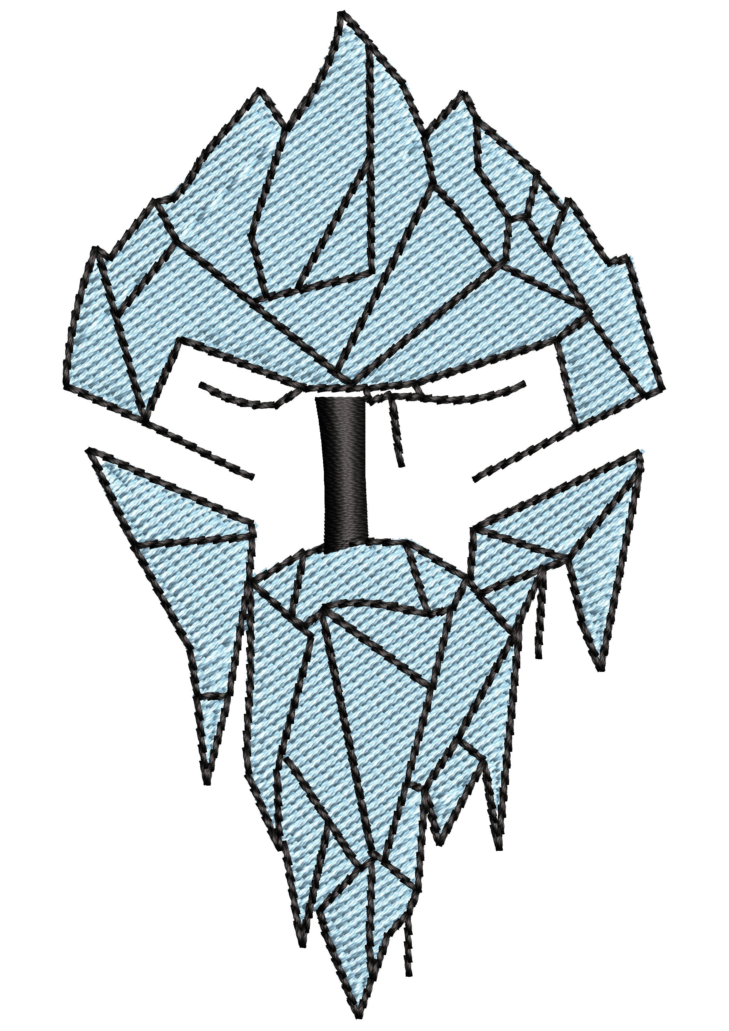 Ice Lover Embroidery Design