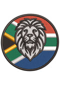 South Africa Lion Embroidery Design