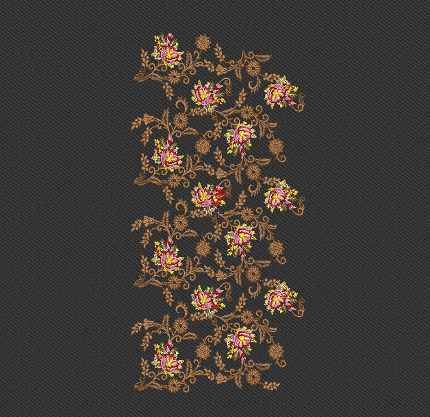 Flower Embroidery Design