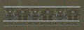 Gray And White Geometric Endless Border Embroidery Design