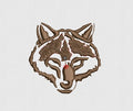 Wolf Embroidery Design