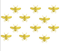 Bees Embroidery Design