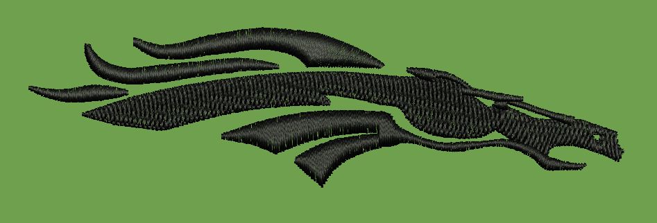 Abstract Tribal Embroidery Design