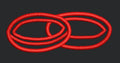 Art In Red Embroidery Design