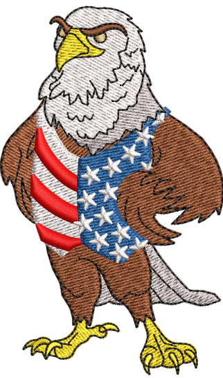 Eagle Embroidery Design