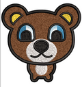 Bear Baby Embroidery Design