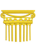 Fort Embroidery Design