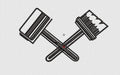 Brush Embroidery Design