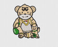 Teddy Embroidery Design
