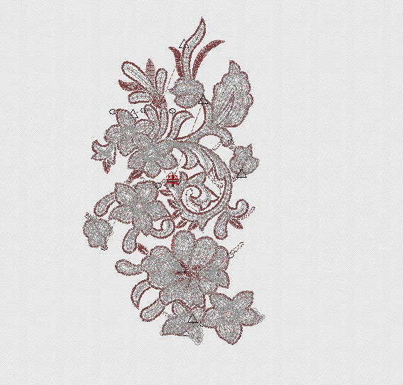 Flower Embroidery Design