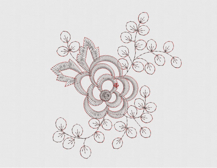 Flower Embroidery Design