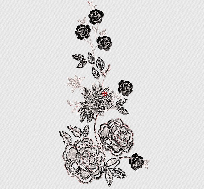 Flower Embroidery Design