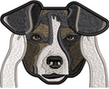 Dog Face Embroidery Design