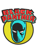 Black Panther Embroidery Design