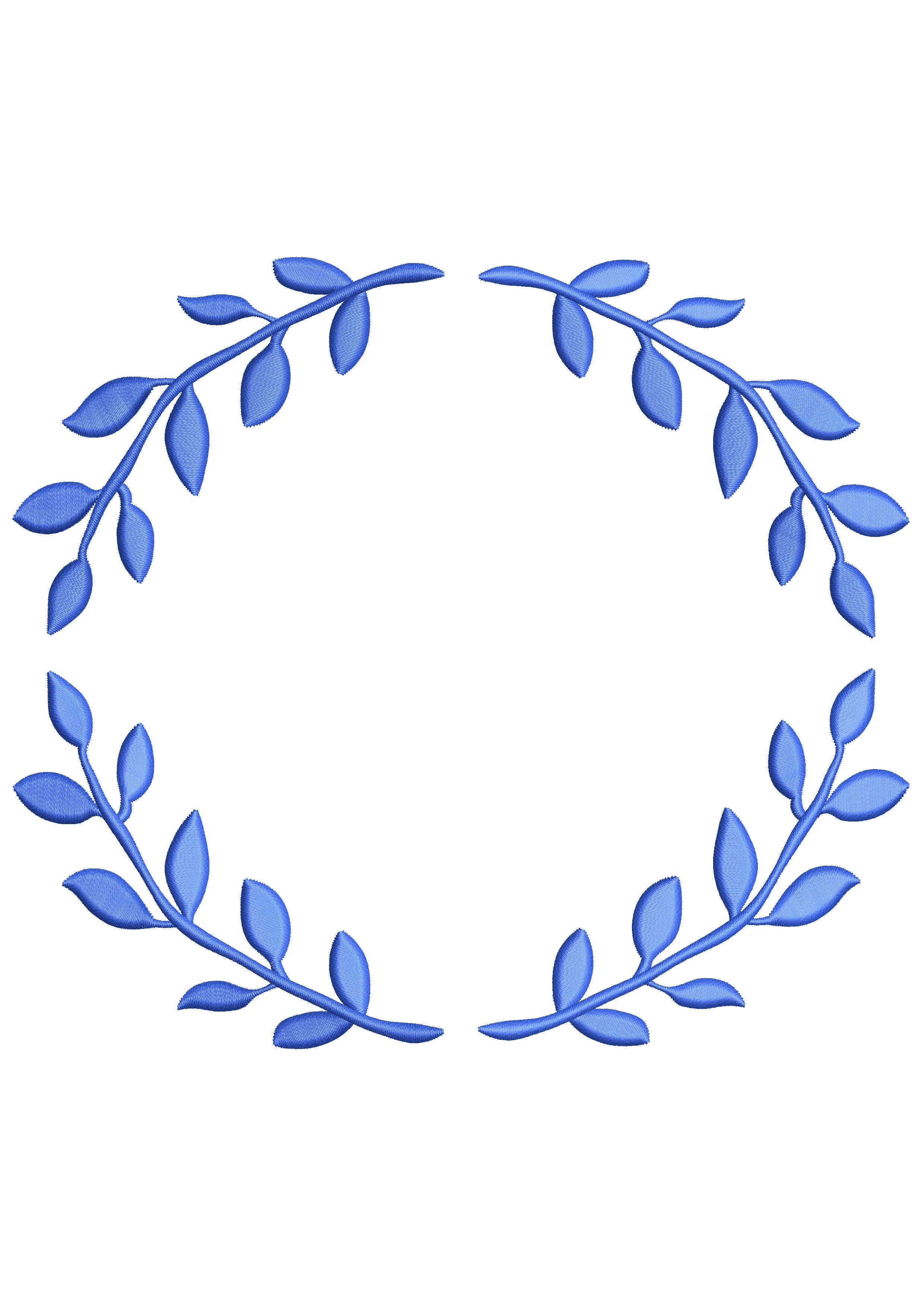 Dainty Frame Embroidery Design
