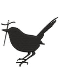 Sparrow Embroidery Design