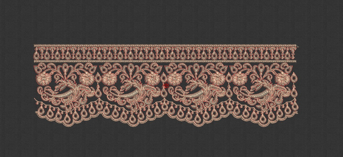 Flower Embroidery Design 860