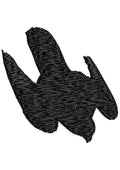 Action Bird Embroidery Design