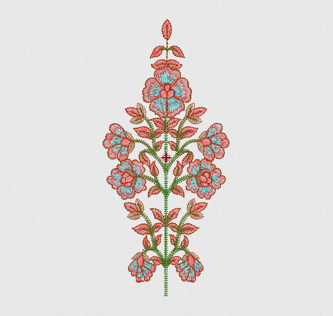 Flower Embroidery Design