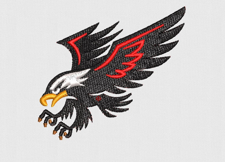 Eagle Embroidery Design