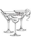Wine Drink Embroidery Design