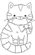 Cat Embroidery Design