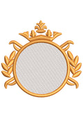 Face Mirror Embroidery Design